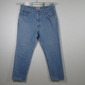 LL Bean Denim Jeans Men's Size 38x32 Blue Cotton Classic Fit